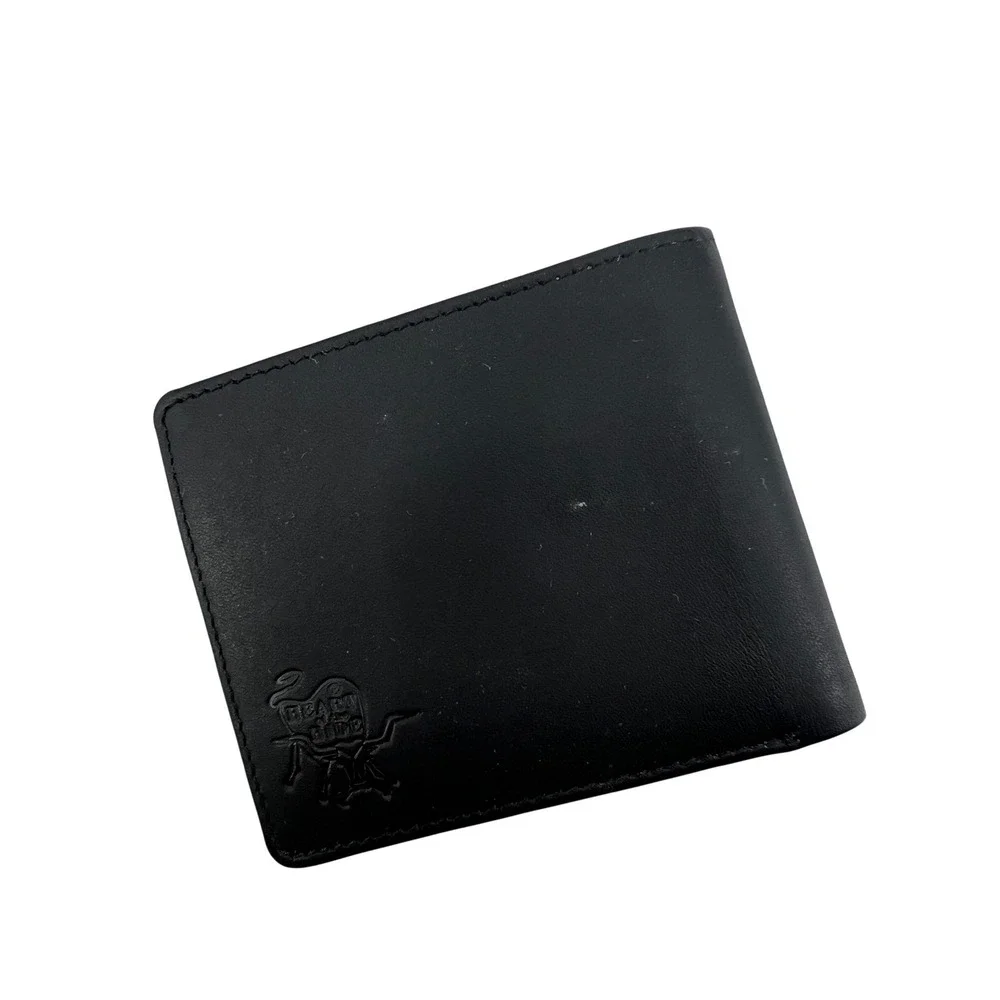 Rawlings Heart of the Hide Bi-Fold Leather Wallet Black